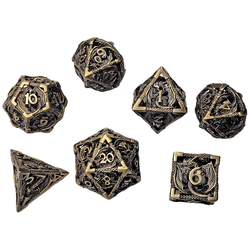Dice Forged: Poly 7 set Hollow
