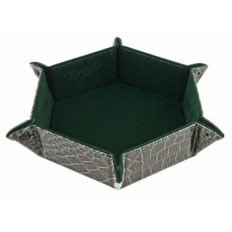 Dice Tray Forged: Hexagon Snap Folding - Dragon Skin Edition