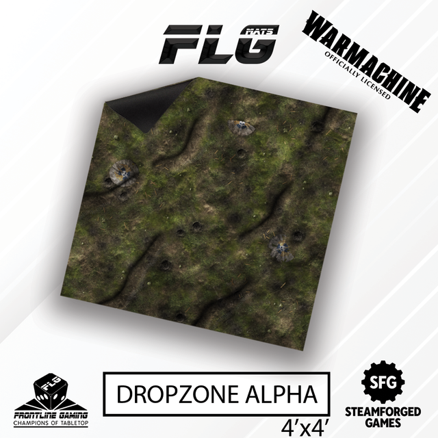 Game Mat FLG: Warmachine 4' x 4'