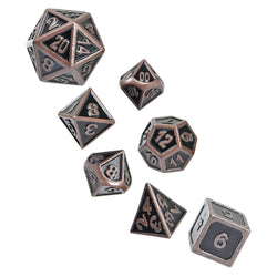 Dice Forged: Poly 7 set Framed