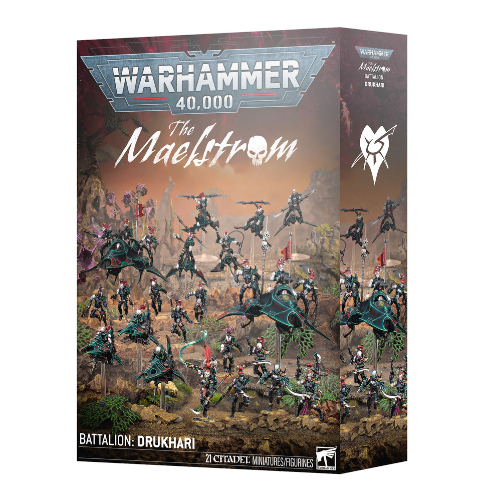 Warhammer 40K Drukhari: Battleforce The Maelstrom Battalion