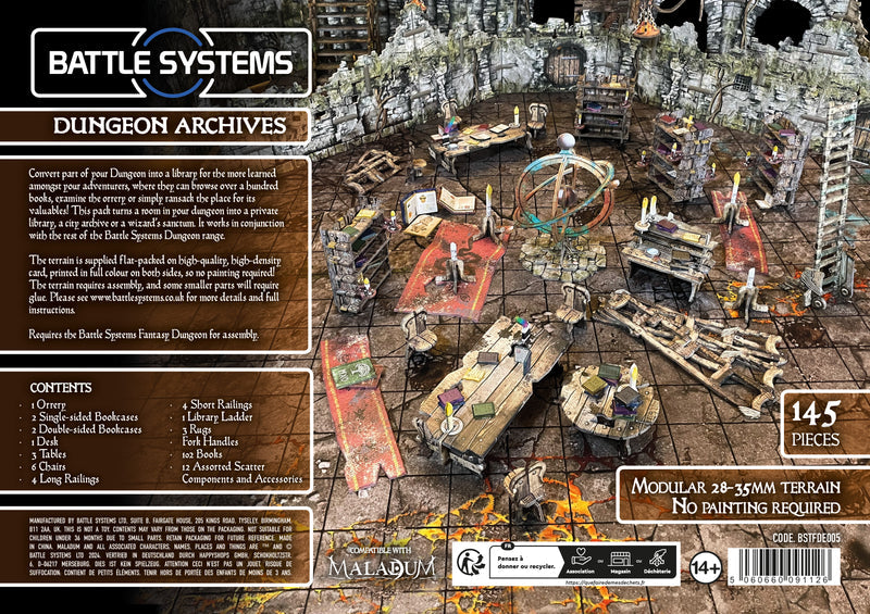 Terrain Battle Systems: Fantasy Dungeon Archives