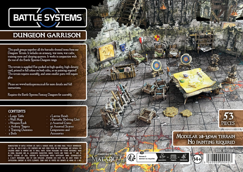 Terrain Battle Systems: Fantasy Dungeon Garrison