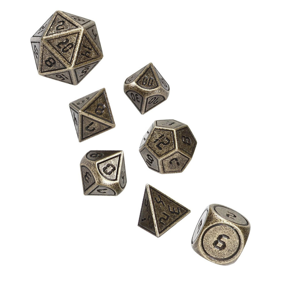 Dice Forged: Poly 7 set Futuristic