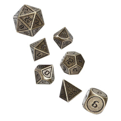 Dice Forged: Poly 7 set Futuristic