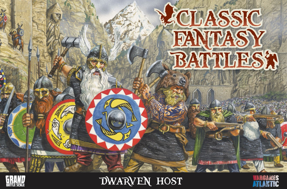Mini Wargames Classic Fantasy: Dwarven Host (10mm)