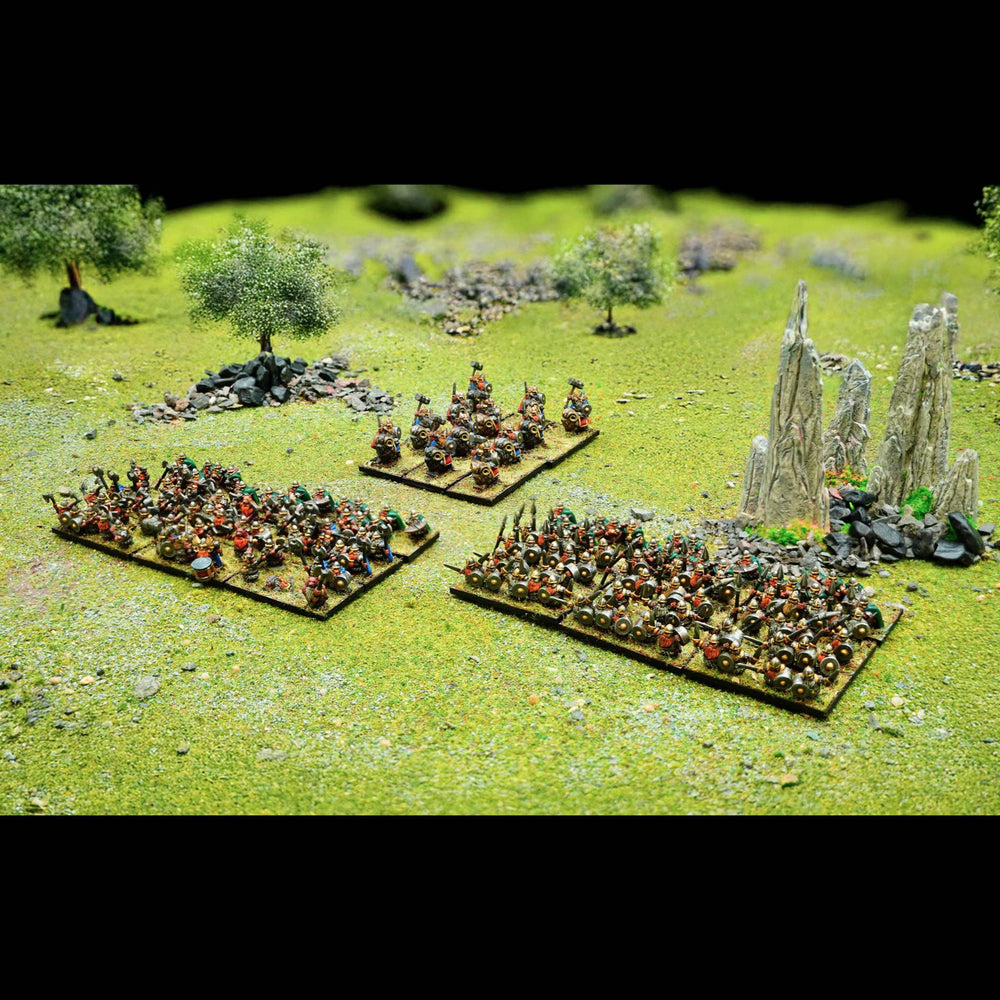Mini Wargames Classic Fantasy: Dwarven Host (10mm)