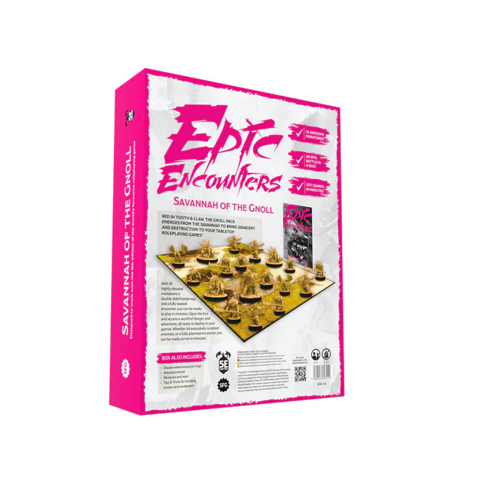 Epic Encounters: Warband - Savannah of the Gnoll Pack