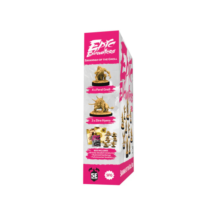 Epic Encounters: Warband - Savannah of the Gnoll Pack