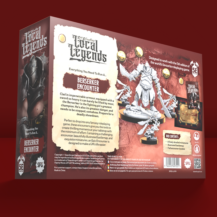Dungeons & Dragons Epic Encounters: Local Legends Berserker