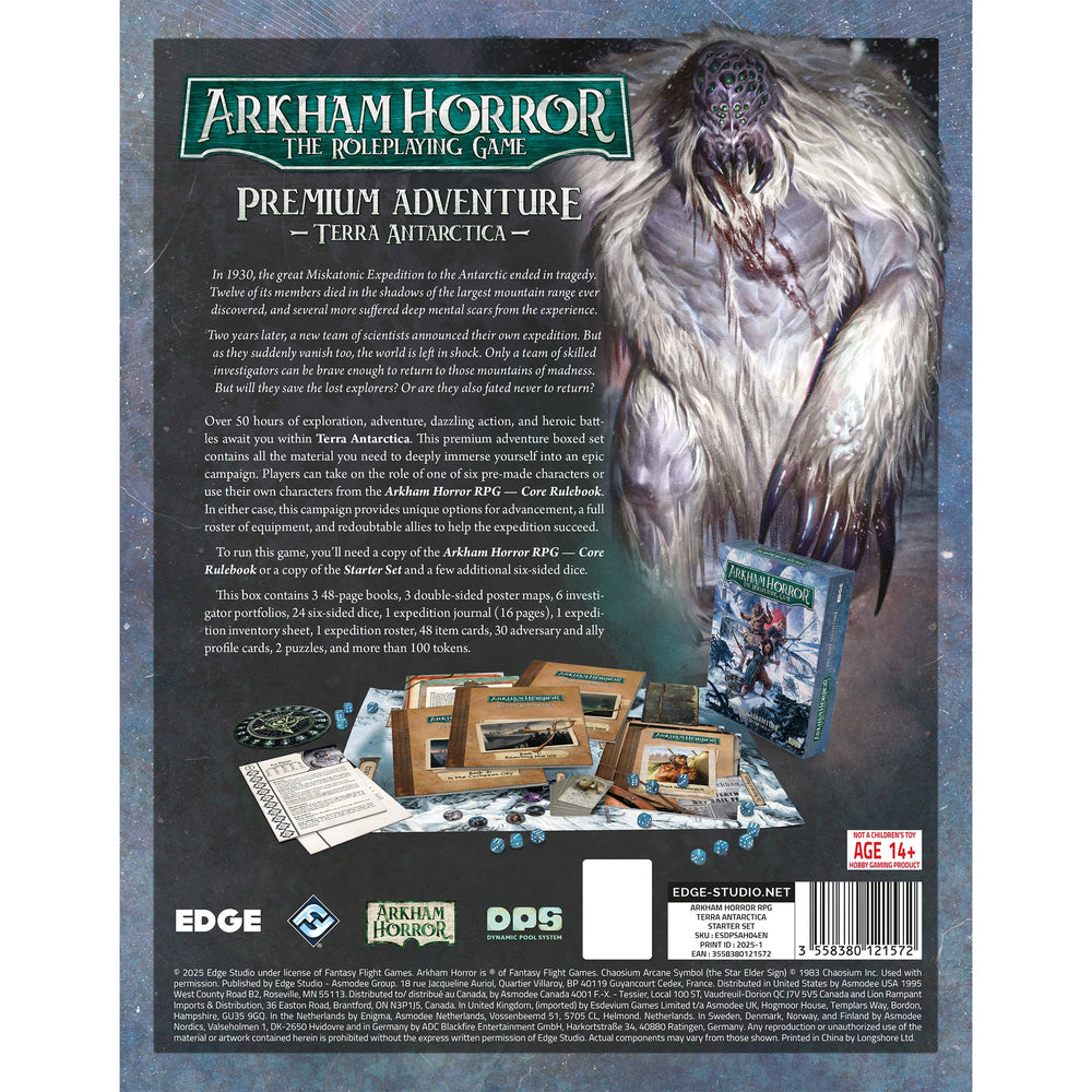 Arkham Horror RPG: Terra Antarctica Expansion