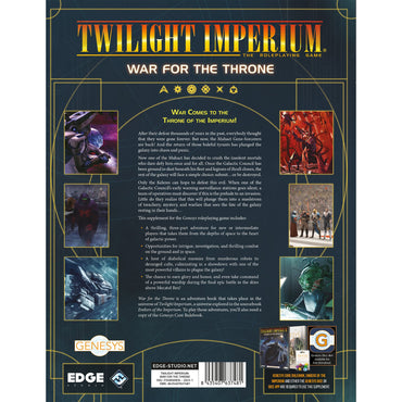 Genesys RPG: Twilight Imperium: War for the Throne