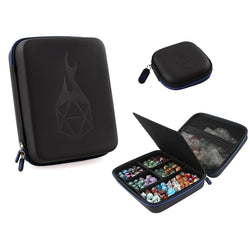 Dice Accessory Forged: Dice Box and Dice Tray with Removable Dice Holder - Holds up to 300 Metal or Plastic Polyhedral Dice