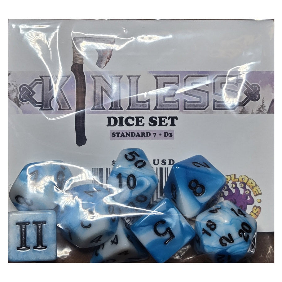 Mork Borg: Poly 8-Set Kinless Dice