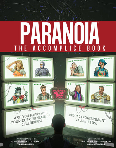 Paranoia Perfect Edition: Accomplice Book