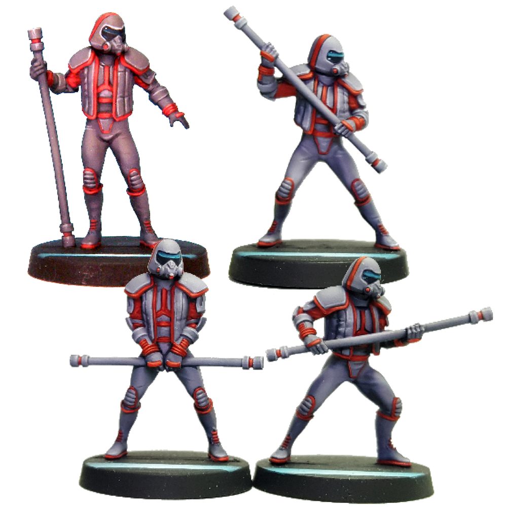 Mini Crooked Sci-Fi: Electron Guards (4)