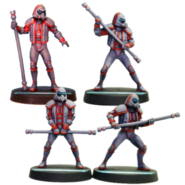 Mini Crooked Sci-Fi: Electron Guards (4)