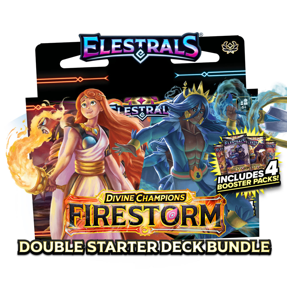Elestrals: Firestorm  Double Starter Deck Bundle