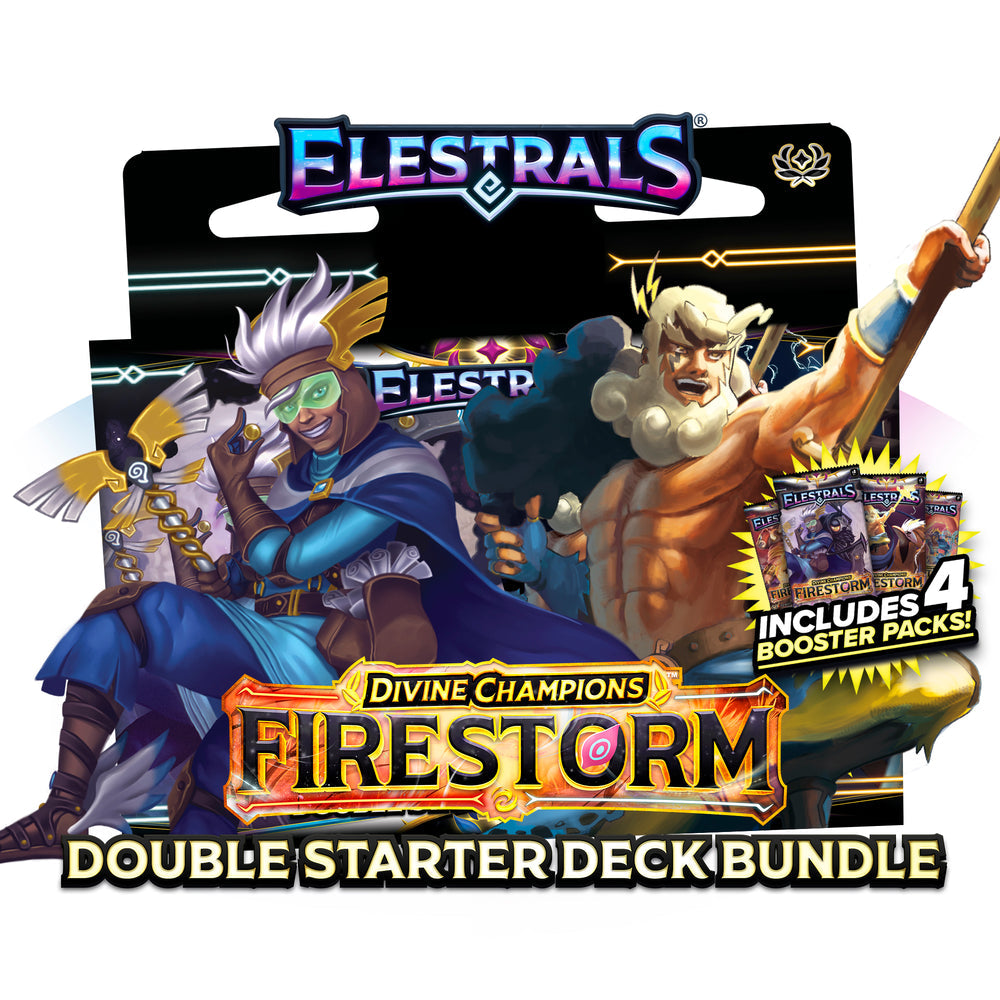 Elestrals: Firestorm  Double Starter Deck Bundle