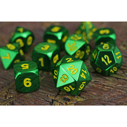Dice Forged: Poly 7 set Metal