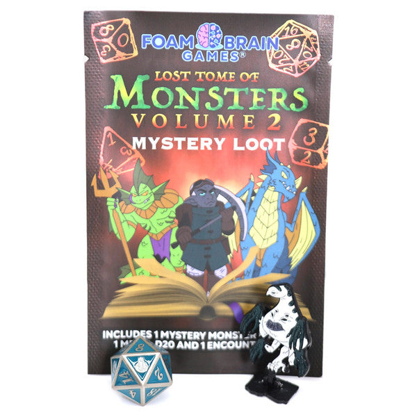 Dice Foam Brain Games: Mystery Loot: Lost Tome of Monsters 2