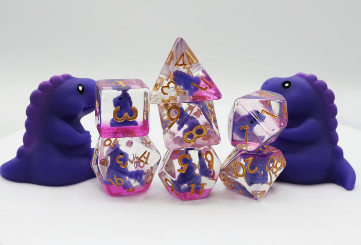 Dice Foam Brain Games: Poly 7-Set