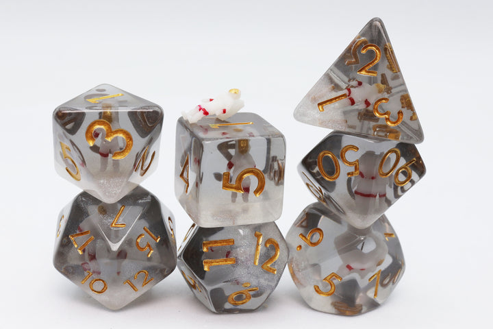 Dice Foam Brain Games: Poly 7-Set