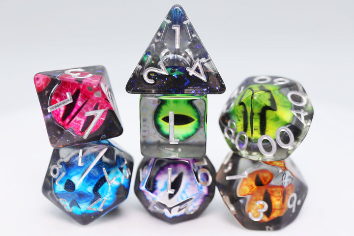 Dice Foam Brain Games: Poly 7-Set