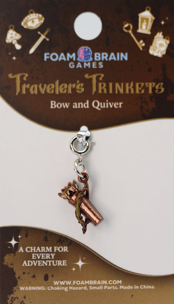 Charm Foam Brain Games: Traveler's Trinkets: Bow and Quiver Charm