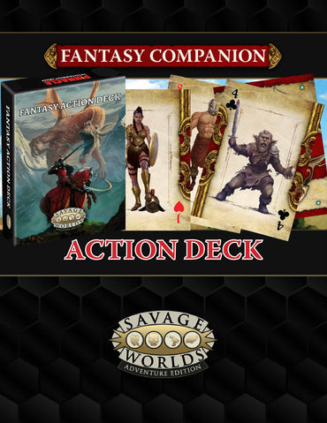 Savage Worlds: Fantasy Companion Action Deck