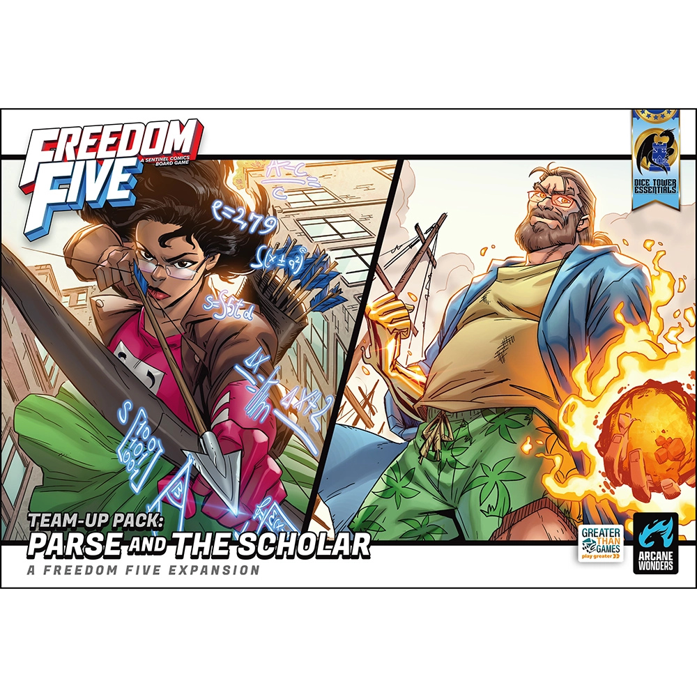 Freedom Five: Team-Up Pack - Parse & The Scholar