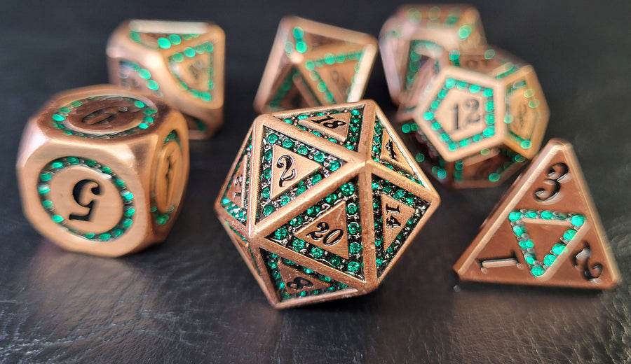 Dice Forged: Poly 7 set Jewelled