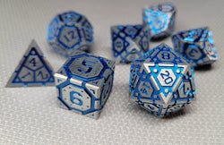 Dice Forged: Poly 7 set Futuristic