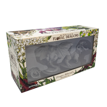 Dungeons & Dragons Hit Point: The Field Guide To Floral Dragons: Minis Dragon Botanist