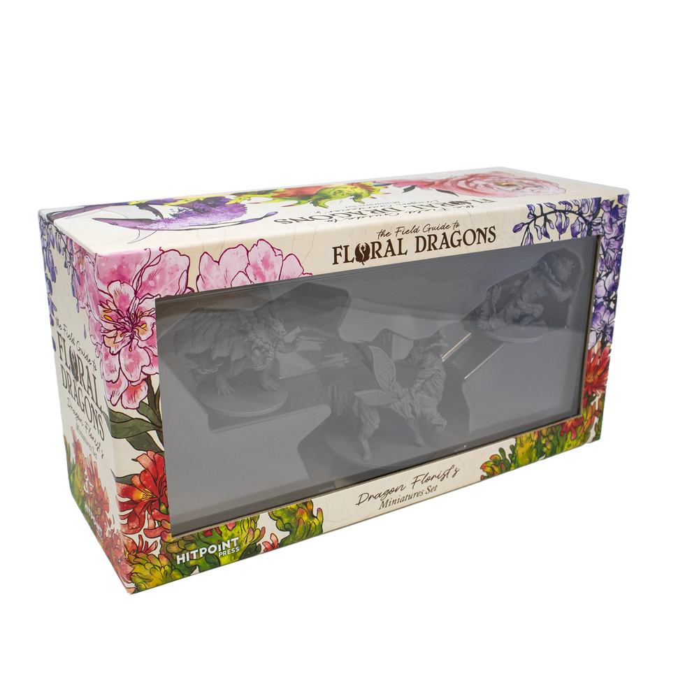 Dungeons & Dragons Hit Point: The Field Guide To Floral Dragons: Minis Dragon Florist