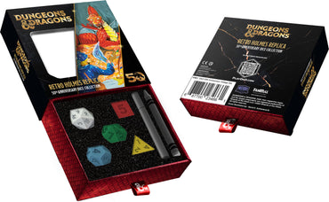 Dice FanRoll: Poly 5-Set: D&D 50th Anniversary: Retro Holmes Replica