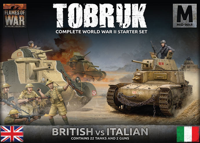 Flames of War: Starter - Tobruk (Italy vs British)