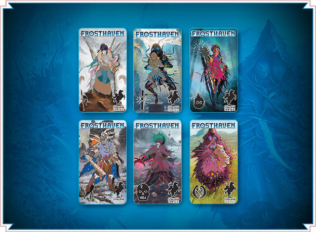 Frosthaven Collector's Pin Set