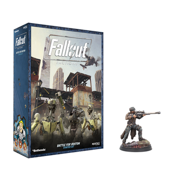 Fallout Factions:  Starter - Battle for Boston & MacCready Bonus figure