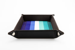Dice Tray Fanroll: Pride Velvet Folding Tray