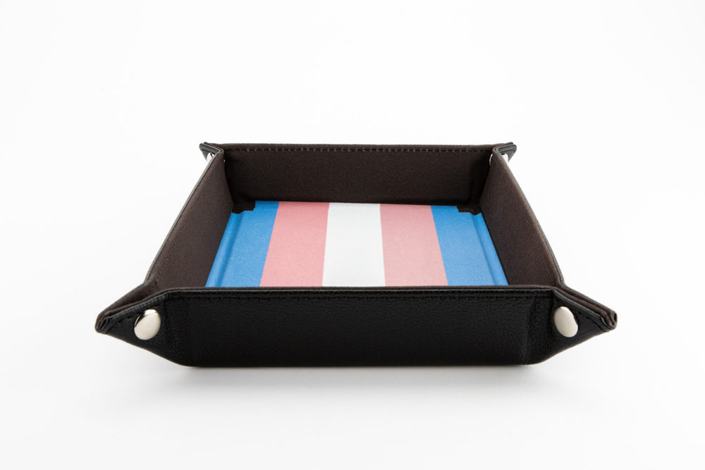 Dice Tray Fanroll: Pride Velvet Folding Tray