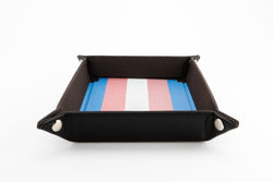 Dice Tray Fanroll: Pride Velvet Folding Tray