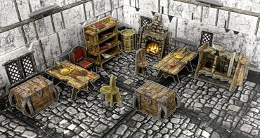 Terrain Battle Systems: Fantasy Village Furniture