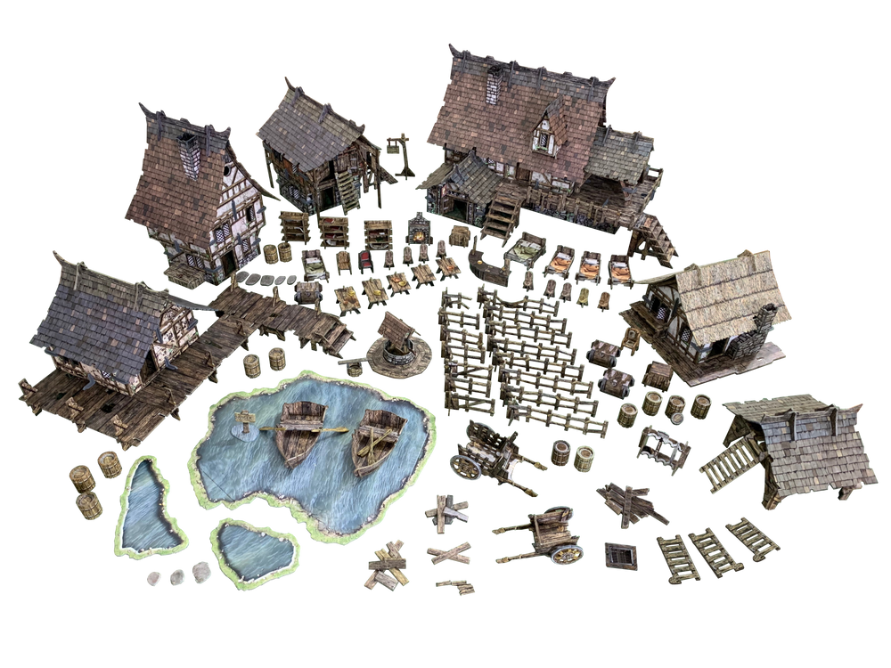 Terrain Battle Systems: Fantasy  Core Village
