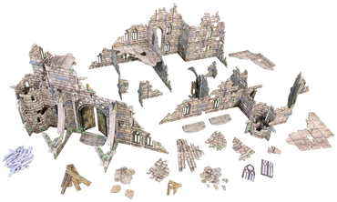 Terrain Battle Systems: Fantasy Ruined Monastery