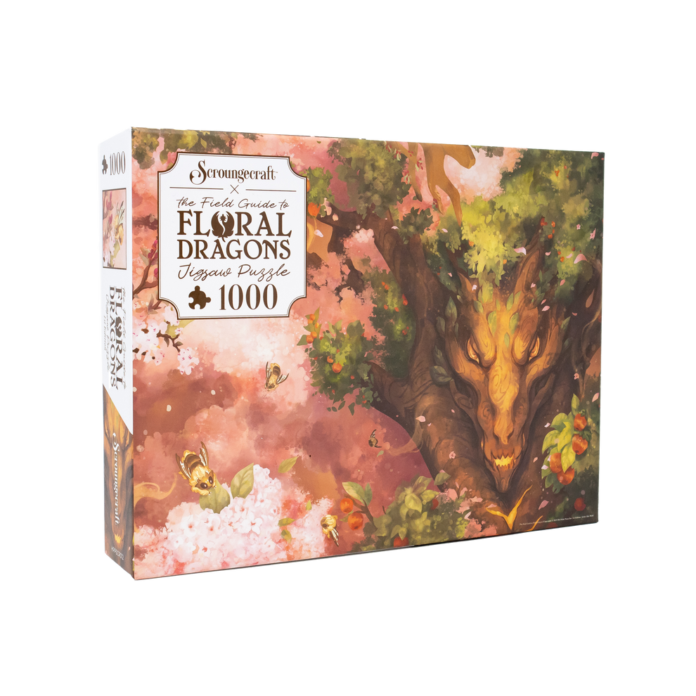 Puzzle Hit Point: The Field Guide To Floral Dragons: Cover