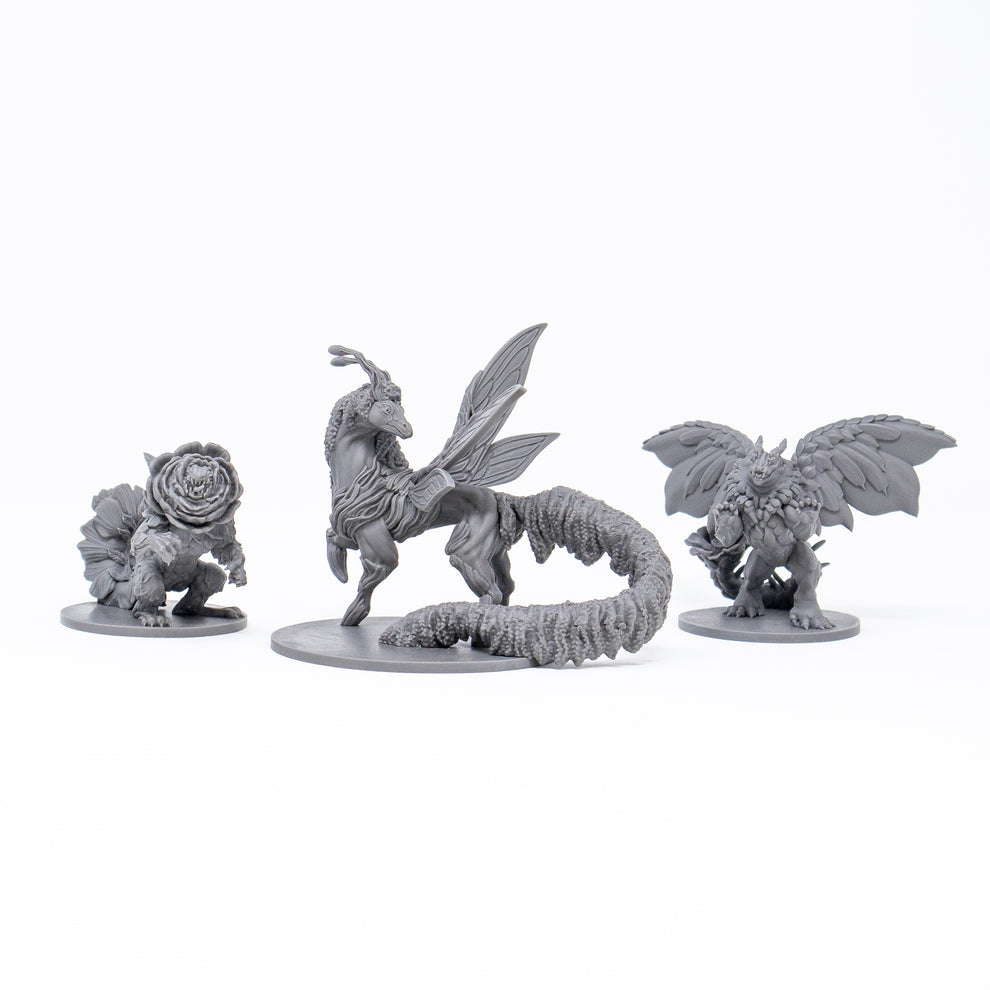 Dungeons & Dragons Hit Point: The Field Guide To Floral Dragons: Minis Dragon Florist