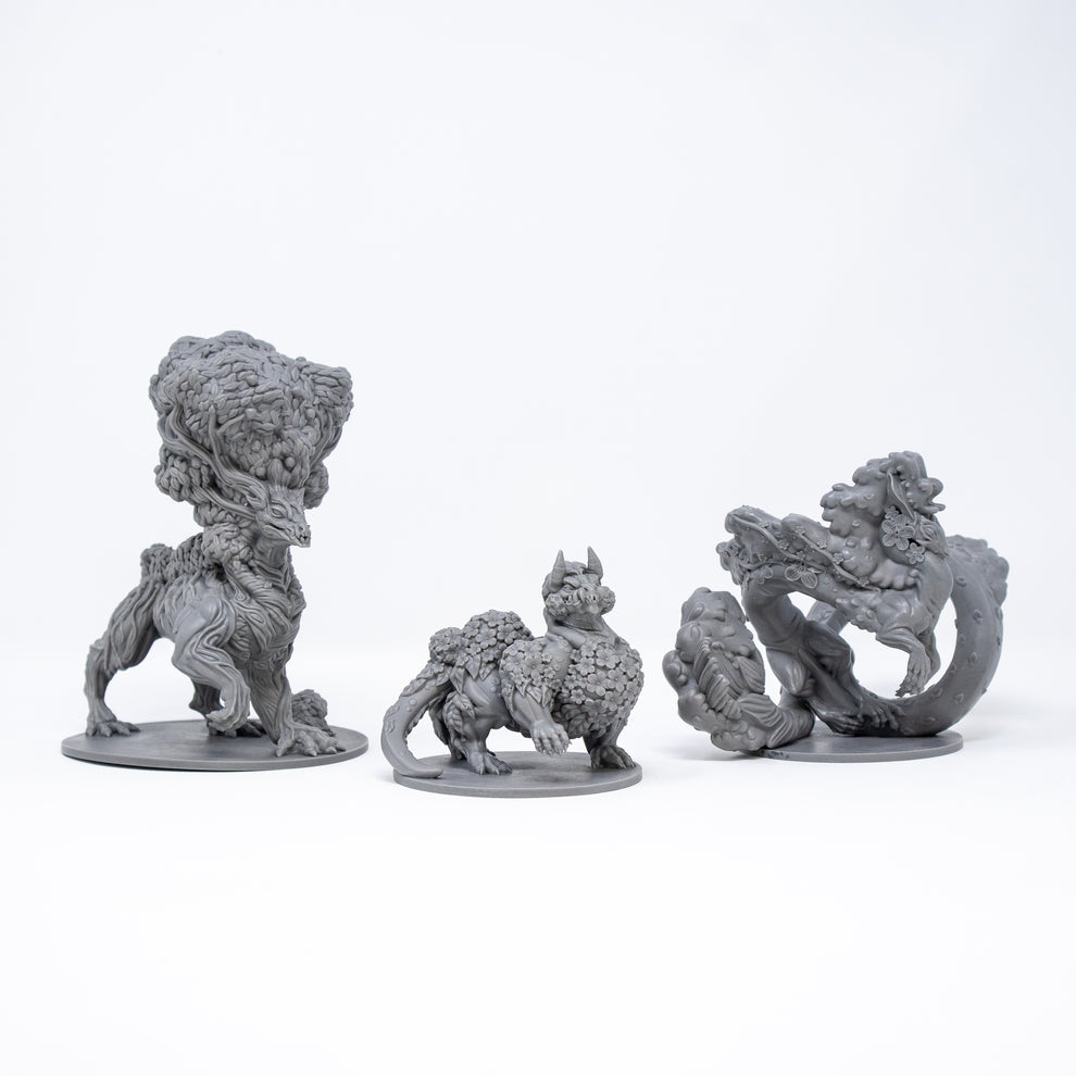 Dungeons & Dragons Hit Point: The Field Guide To Floral Dragons: Minis Dragon Gardeners