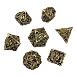 Dice Forged: Poly 7 set Hollow