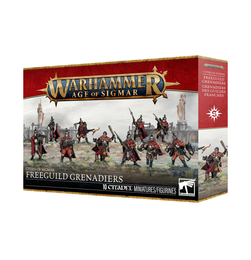 Warhammer Age of Sigmar Cities of Sigmar: Freeguild Grenadiers